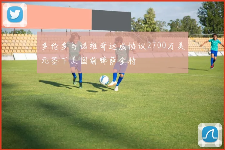 多伦多与诺维奇达成协议2700万美元签下美国前锋萨金特