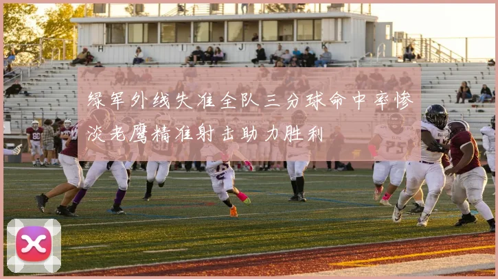 绿军外线失准全队三分球命中率惨淡老鹰精准射击助力胜利